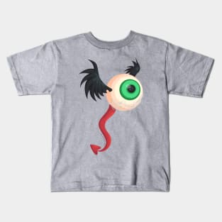 Crying Flying Eyeball Kids T-Shirt